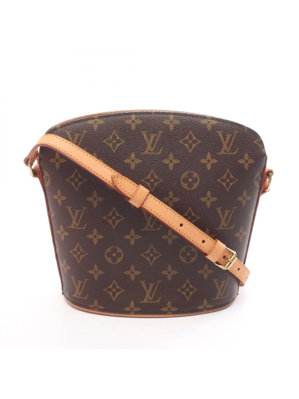 Louis Vuitton Shoulder Bag Drew Monogram Leather